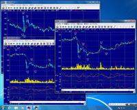 複数株価チャート画面(クリックして拡大表示)